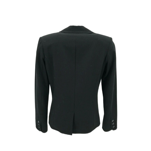 Chico's Notch Lapel Triple Button Blazer Sz 0/S/4 - Picture 6 of 7